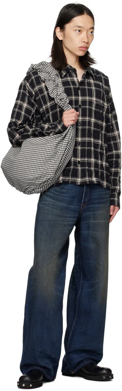 Ouat Black & White Office Tote In Multi