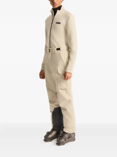 Fusalp Corduroy Cargo Ski Trousers In Neutral