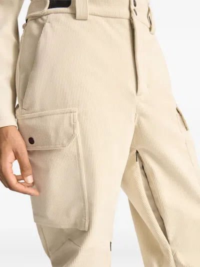 Fusalp Corduroy Cargo Ski Trousers In Neutral