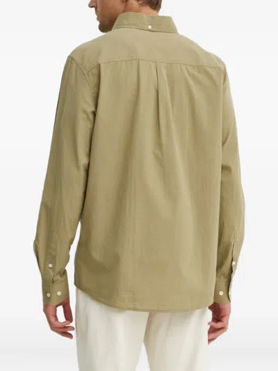 Les Deux Pocket Button-down Shirt In Neutral