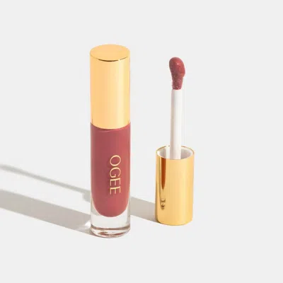 Ogee Beyond Clean Lip Gloss - Freesia In Pink