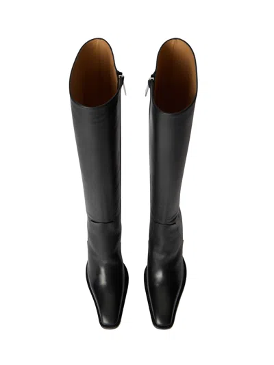 Off-white For Walking Loop Boots In Black