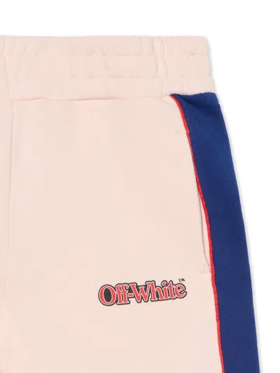 Off-white Soccer Track Wide Sweatpant In Pink