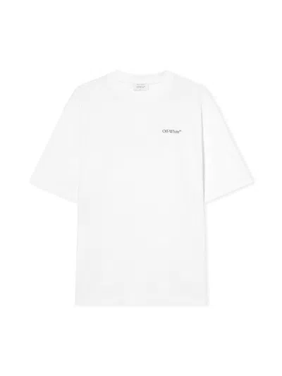 Off-white Half Arrow Skate Logo Tee In Multi
