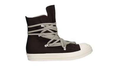 Pre-owned Rick Owens Men's  Drkshdw Megalace Sneaks Sneakers In Brown/pearl