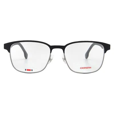 Carrera Demo Rectangular Men's Eyeglasses  138/v 0003 54 In Black