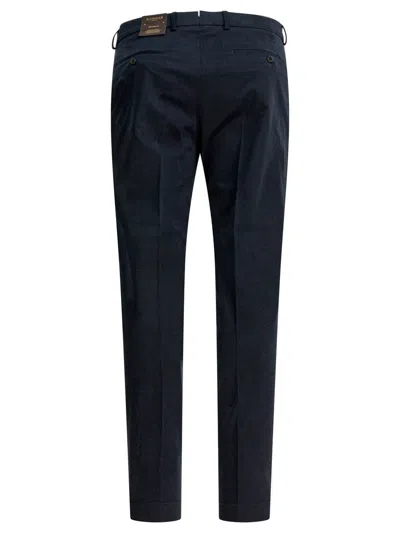 Incotex Cotton Pants In Black