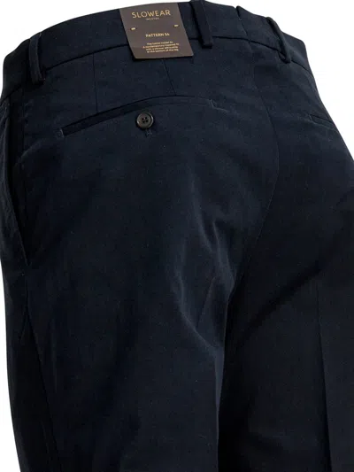 Incotex Cotton Pants In Black