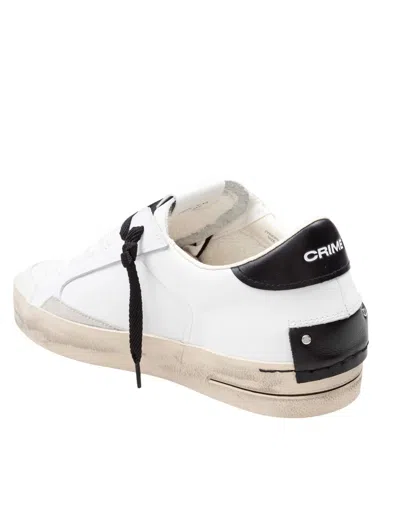 Crime London Leather Sneakers In Multi