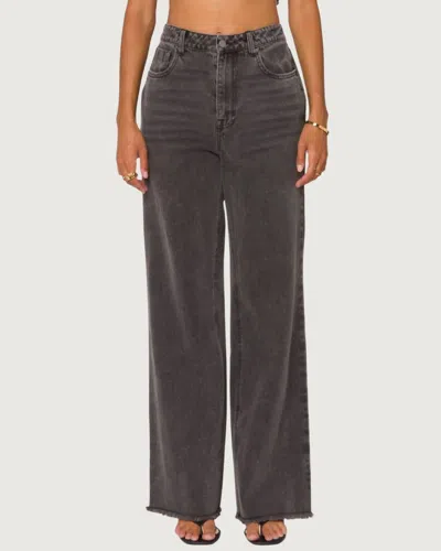 Velvet Heart Nikita High Rise Jeans In Grey Rinse In Black