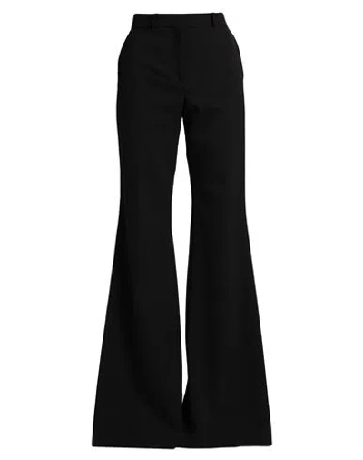 Del Core Woman Pants Black Size 4 Polyester, Virgin Wool, Elastane In Black