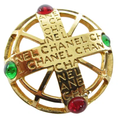 Pre-owned Chanel Metal Brooch () In Gold