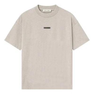 Essentials Logo-motif T-shirt In Neutral