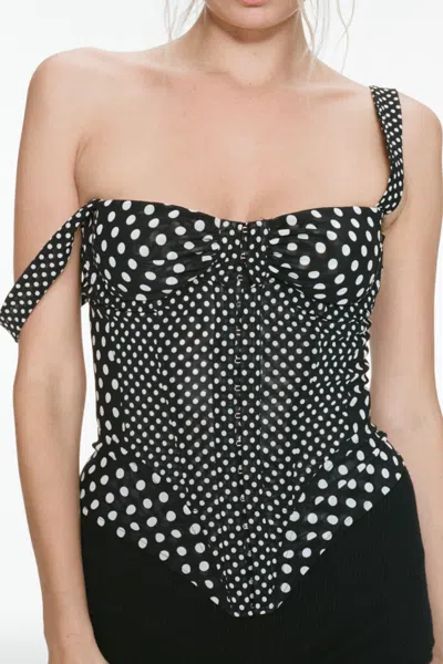 Fw25 Deville Corset In Black