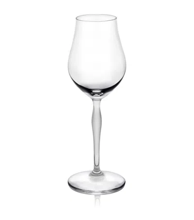 Lalique X James Suckling Crystal 100 Points Cognac Glass In Transparent
