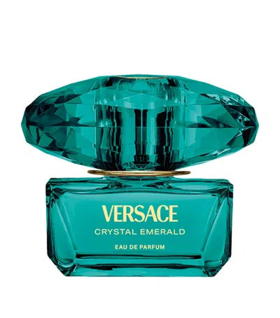 Versace Womens Crystal Emerald Eau De Parfum 50ml In Green
