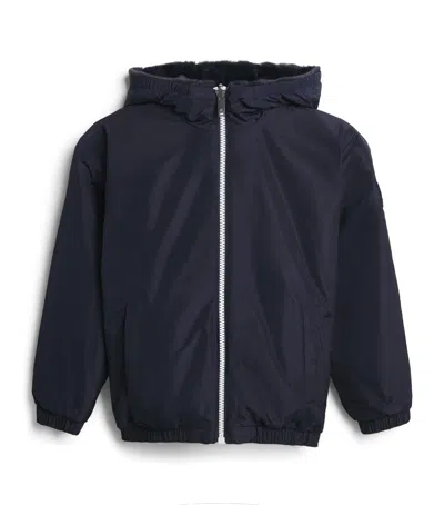Moose Knuckles Reversible Simcoe Bunny Jacket In Blue