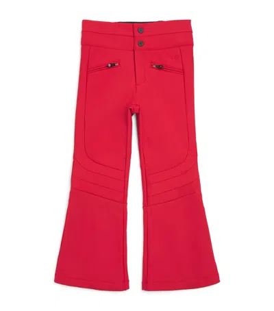 Perfect Moment Water-resistant Aurora Flared Ski Trousers In Red