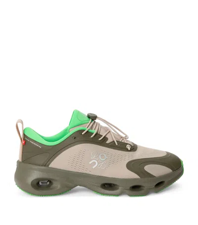 Loewe X On Cloudsolo Sneakers In Green