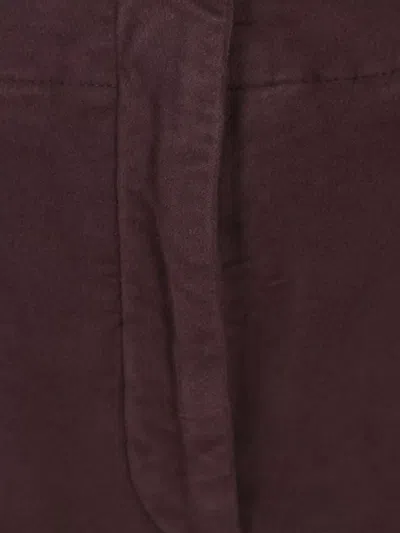 Incotex Wide Leg Trousers Belt Loops In Brown