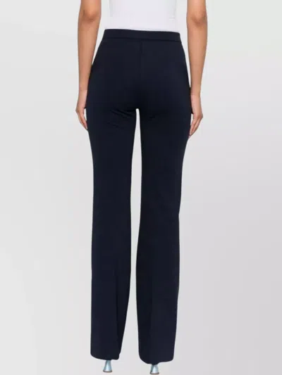 Pinko Flared Trousers With Pockets And Loops In Black