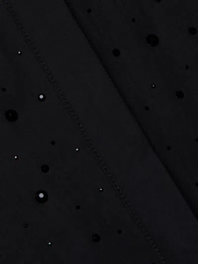 L'agence Ellery Crystal Shirt In Black