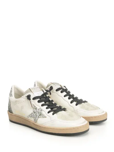 Golden Goose Ballstar Sneakers White In Neutral
