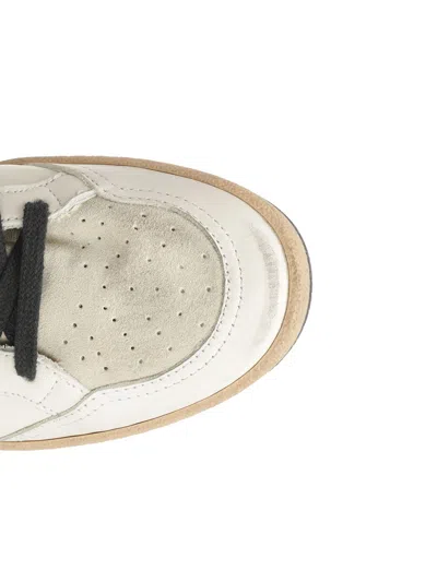 Golden Goose Ballstar Sneakers White In Neutral
