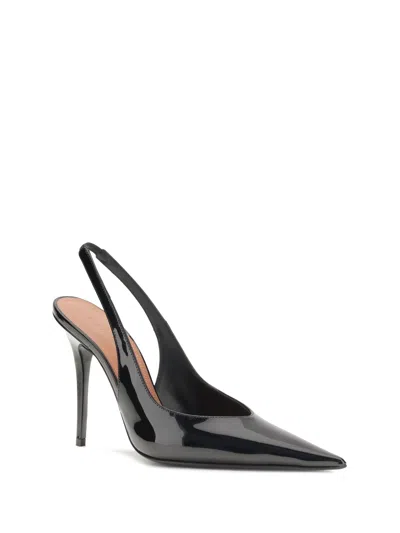 Amina Muaddi Anok Pumps In Black