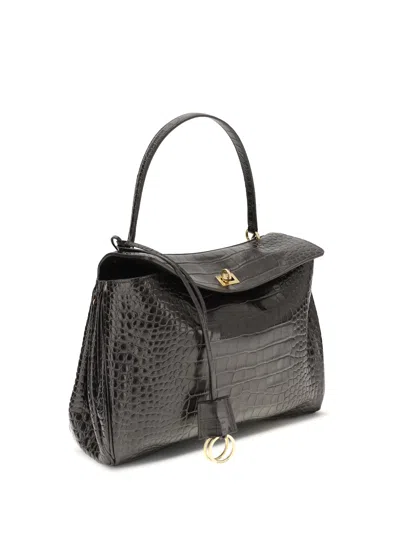 Balenciaga Women Rodeo Medium Handbag In Brown