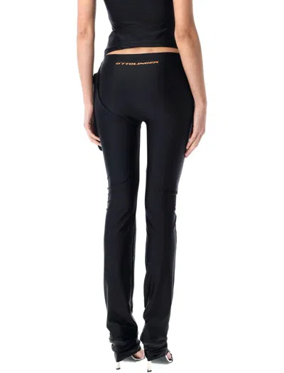 Ottolinger Women Black Swim Leggings, M Luxury Activewear For Women Darveys In Black