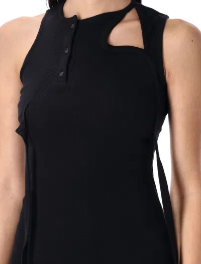 Ottolinger Tank Mini Dress In Black