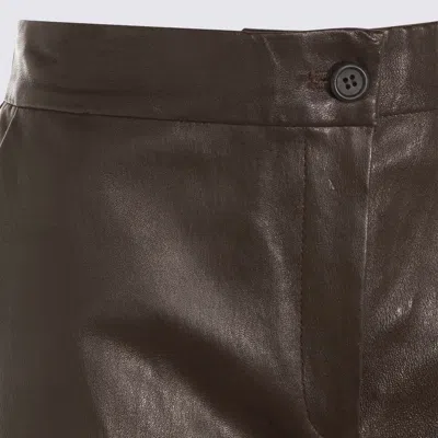 Antonelli Straight-leg Casual Pants In Brown