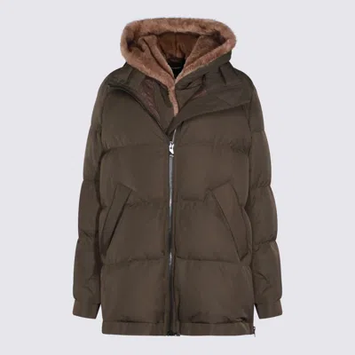 Lou Andrea Giacconi Kaki/pasten In Brown