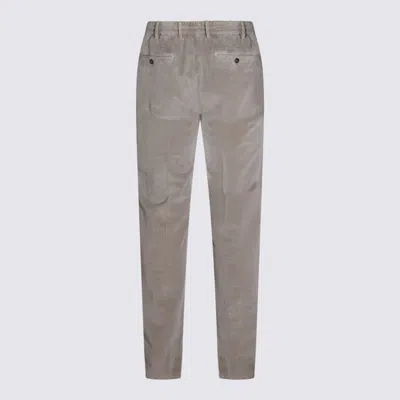 Pt Torino Relaxed Fit Trousers Featuring Pockets In Gray