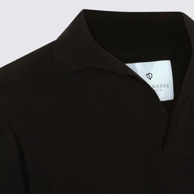 Seven Gauge Sweaters Blacks And Greys In Black