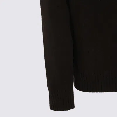 Seven Gauge Sweaters Blacks And Greys In Black