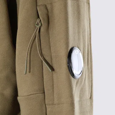 C.p. Company Half Zip Sweatshirt In Green