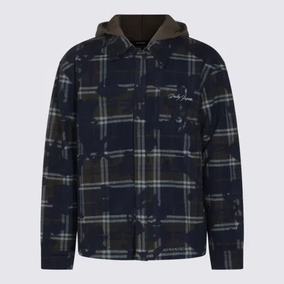 Daily Paper Blue Cotton Shirt In Blue