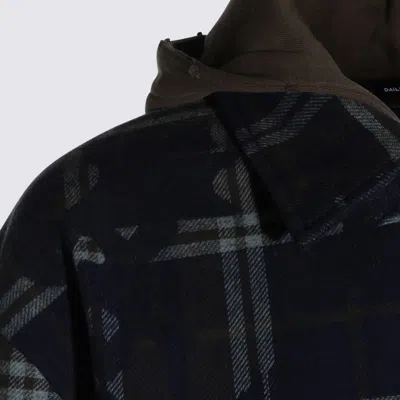 Daily Paper Blue Cotton Shirt In Blue