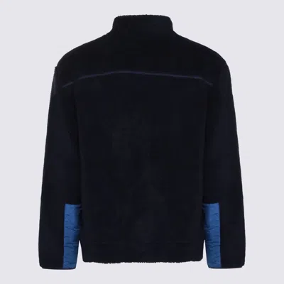 Mauna Kea Modern Jacket With High Collar And Pockets In Blue