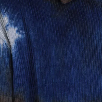 Mauna Kea Relaxed Long Sleeve Ribbed Shirt In Multi