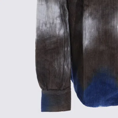 Mauna Kea Relaxed Long Sleeve Ribbed Shirt In Multi