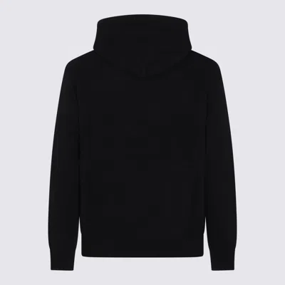 Seven Gauge Sweaters Blacks And Greys In Black