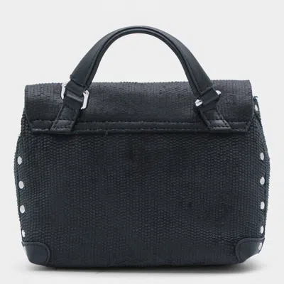 Zanellato Postina Daily Giorno Baby Handbags Black In Neutral