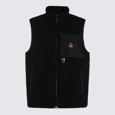 Mauna Kea Versatile Jacket With High Collar And Pocket In Black