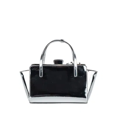 Hidesins Flap S Mirror Bag In Silver