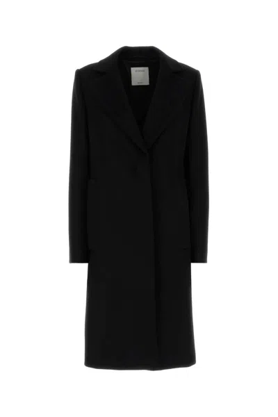 Sportmax Coats In Black