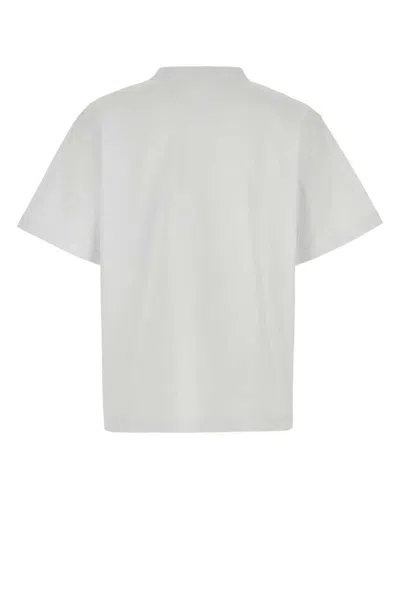 Sacai Carhartt Wip Cotton Jersey Pocket T-shirt In White