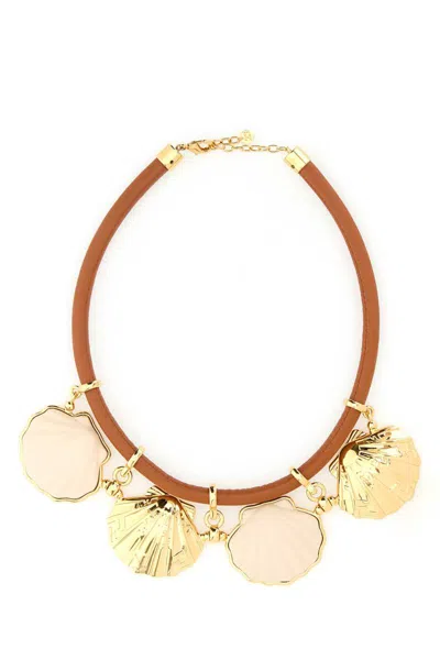 Fendi Necklaces In Gold